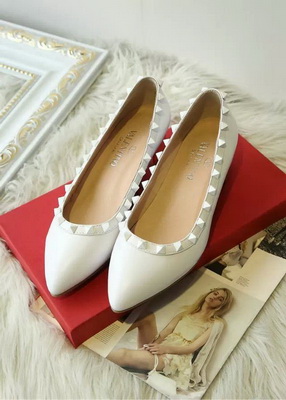 Valentino Shallow mouth Block heel Shoes Women--007
